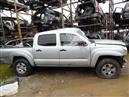 2011 Toyota Tacoma SR5 Silver Crew Cab 4.0L AT 4WD #Z24599